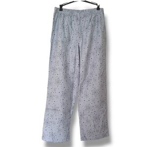 Charter Club Womens  Cozy Flannel Pants Pajamas PJs Inseam 30”